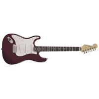 Fender Standard Strat L/H RW, Mid Wine