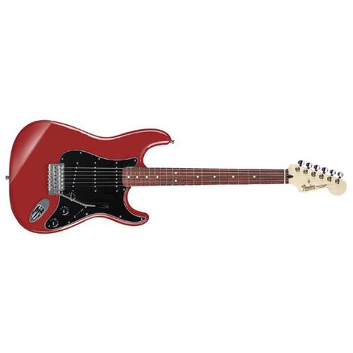 Standard Strat Satin Candy Apple Red RW