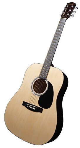 Starcaster Acoustic Guitar Pack with Accessories - Natural