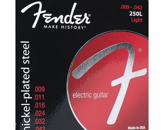 Fender super 250s 250L 9-42 NPS