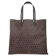 Black and Brown Zucchino Large Tote Bag