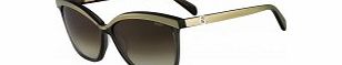 Fendi Ladies Dark Grey FS5287 Sunglasses