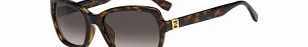 Fendi Ladies FF 0007-S EDJ HA Tortoiseshell