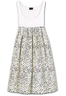 Polka dot tank dress