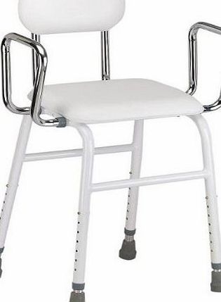 All Purpose Perching Stool - adjustable height and arms