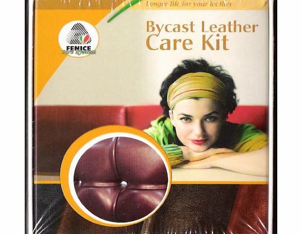 Fenice BYCAST LEATHER CARE KIT (FENICE CARE SYSTEM) FOR CLEANING LEATHER FURNITURE