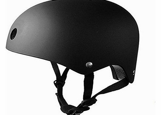 Bike / Bmx / Scooter / Skate Helmet, Available in 7 Colours (Black, 50-54cm)