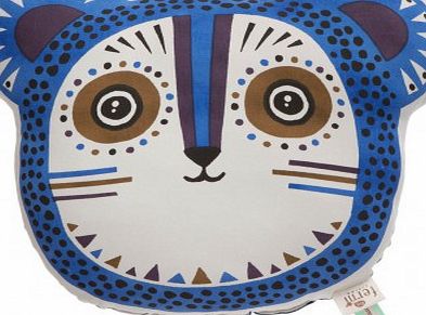 Ferm Living Billy Bear Cushion - Blue `One size