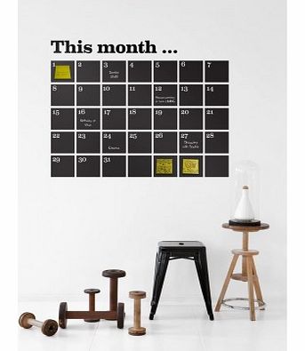 Ferm Living Calendar Sticker `One size