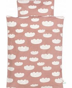 Clouds junior bed linen set - pink S