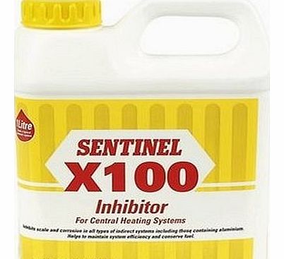 Fernox Sentinel X100 Central Heating Scale Inhibitor 1Ltr