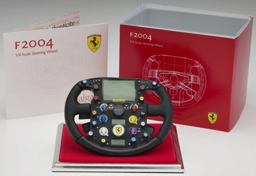 Ferrari 1:4 Scale Ferrari F2004 Steering Wheel