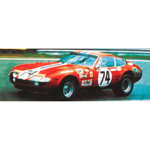 ferrari 365 GTB/4 - Le Mans 1972 - #74
