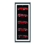 Ferrari 5 GTO car poster