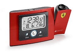 Ferrari Aerodynamic Line- Projection Clock