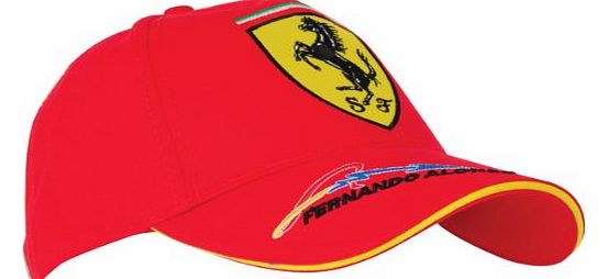 Ferrari Alonso signature cap
