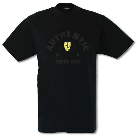 Ferrari Authentic 1947 Shadow T-shirt Black