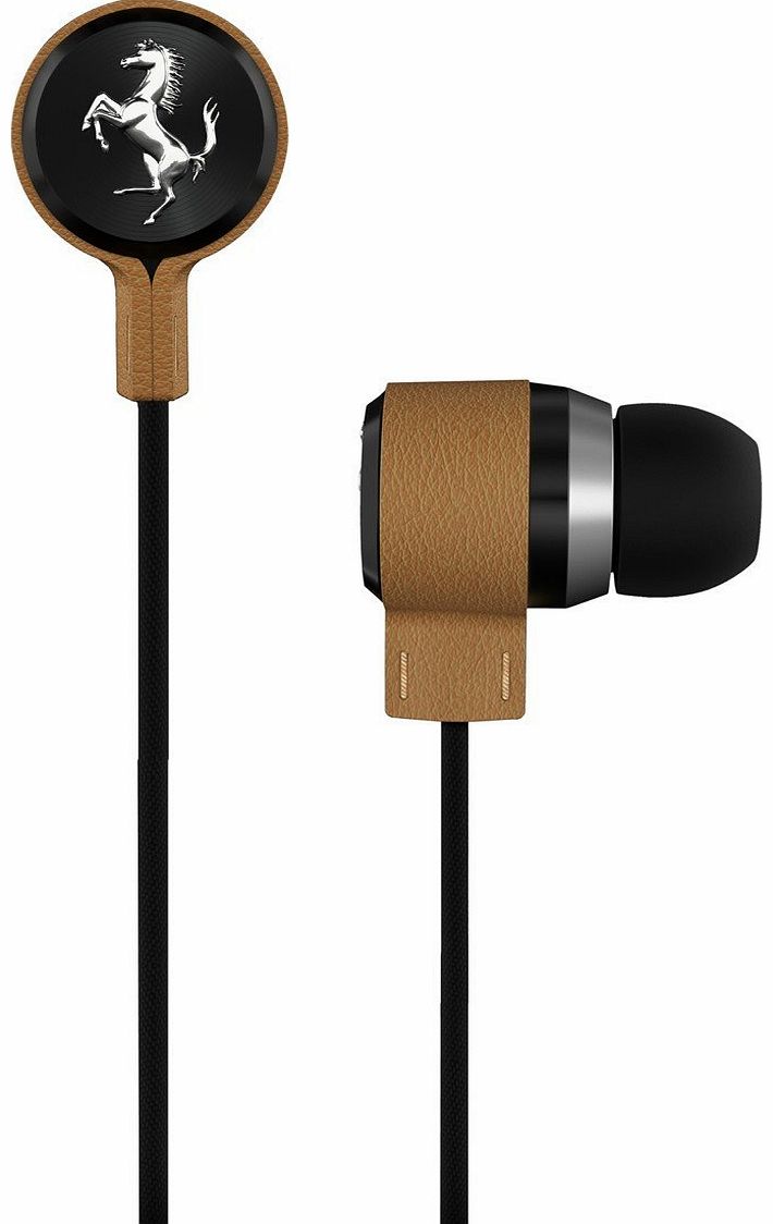 Ferrari by Logic3 T150-TAN Headphones and