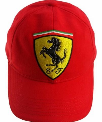 Cap: Formula One 1 Ferrari Scudetto F1 Team Red NEW!