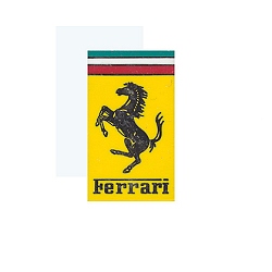 Ferrari Car Logo Pin Badge