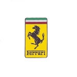 Ferrari car pin badge