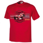 Ferrari chequered T-shirt