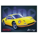 Ferrari Dino tribute plaque