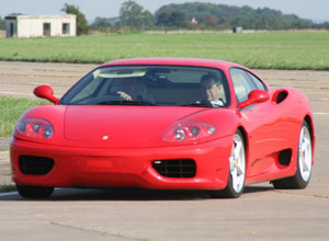 Ferrari driving on the open road experience