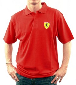 Ferrari Ferrari Classic Polo Shirt (Red)