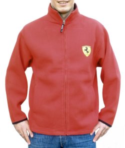 Ferrari Laminated Polar Fleece (Red)