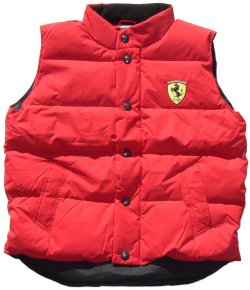 Ferrari Ferrari Micro Twill Gilet (Red)