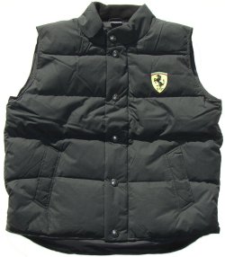 Ferrari Ferrari Micro Twill Gilet Black