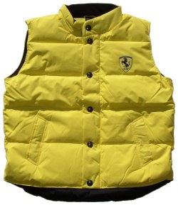 Ferrari Ferrari Micro Twill Gilet Yellow