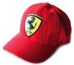 Ferrari Ferrari Scudetto Youth Cap Red