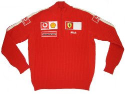 FILA Ferrari Half Zip Tricot