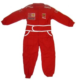 FILA Ferrari Kids Replica Race Overalls