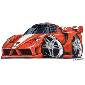 ferrari FXX - Red Kids T-shirt