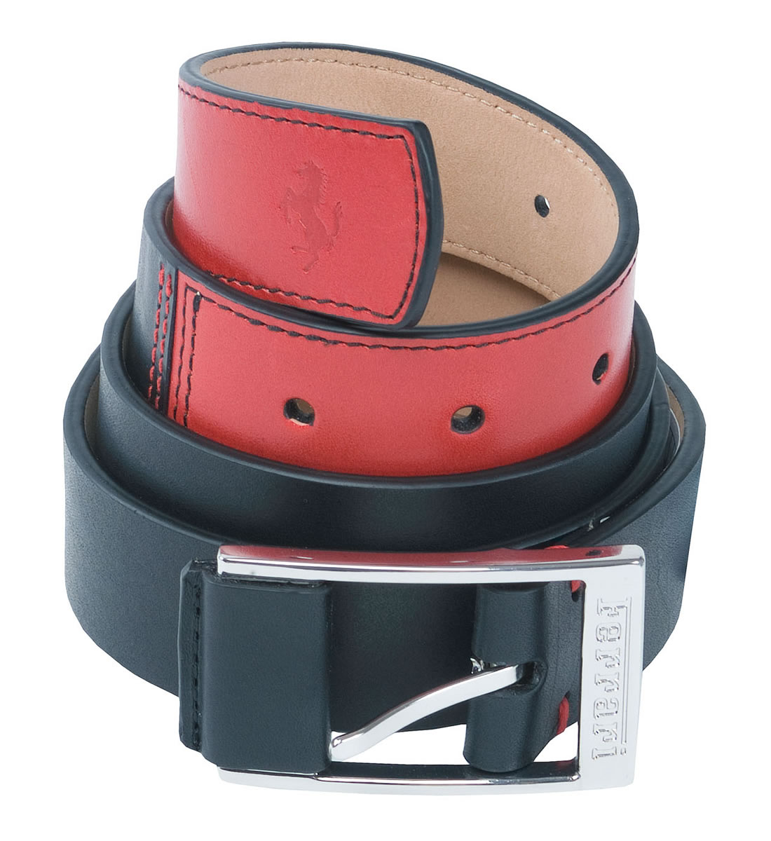 Ferrari Golf Collection Colour Blocked Leather