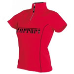 Ladies Red Cycle Top
