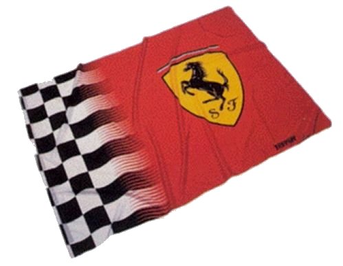Ferrari Large Chequered Flag