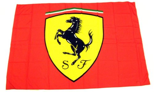 Ferrari Large Scudetto Flag