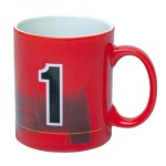 Ferrari number 1 mug