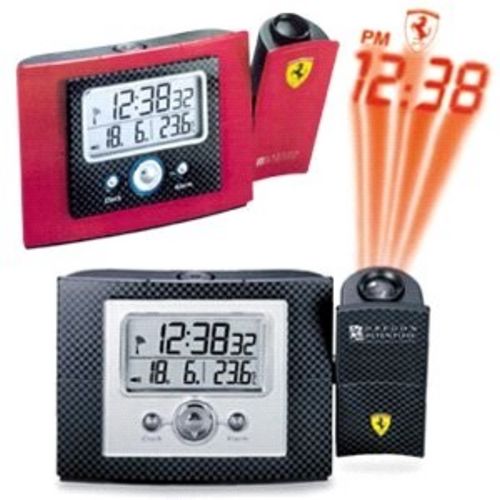 Ferrari Oregon Scientific Silverstone Projection Alarm Clock review, compare prices, buy online