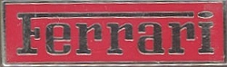 Ferrari Pin Badge Logo