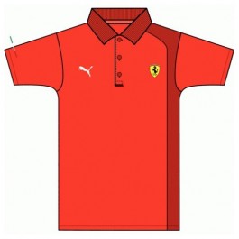 Ferrari Polo T-Shirt (Rosso Corsa) - 2013
