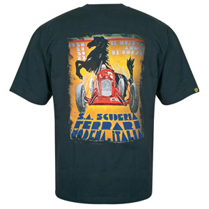 ferrari Poster Print T-Shirt
