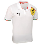 Puma Graphic Polo White