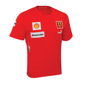 ferrari Puma Raikkonen team T-shirt - Red