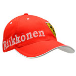 ferrari Raikkonen Cap - Red
