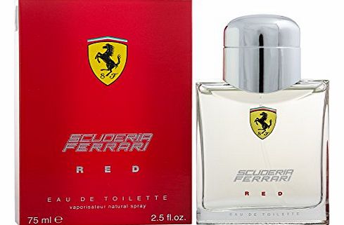 Ferrari Red Eau de Toilette for Him - 75 ml